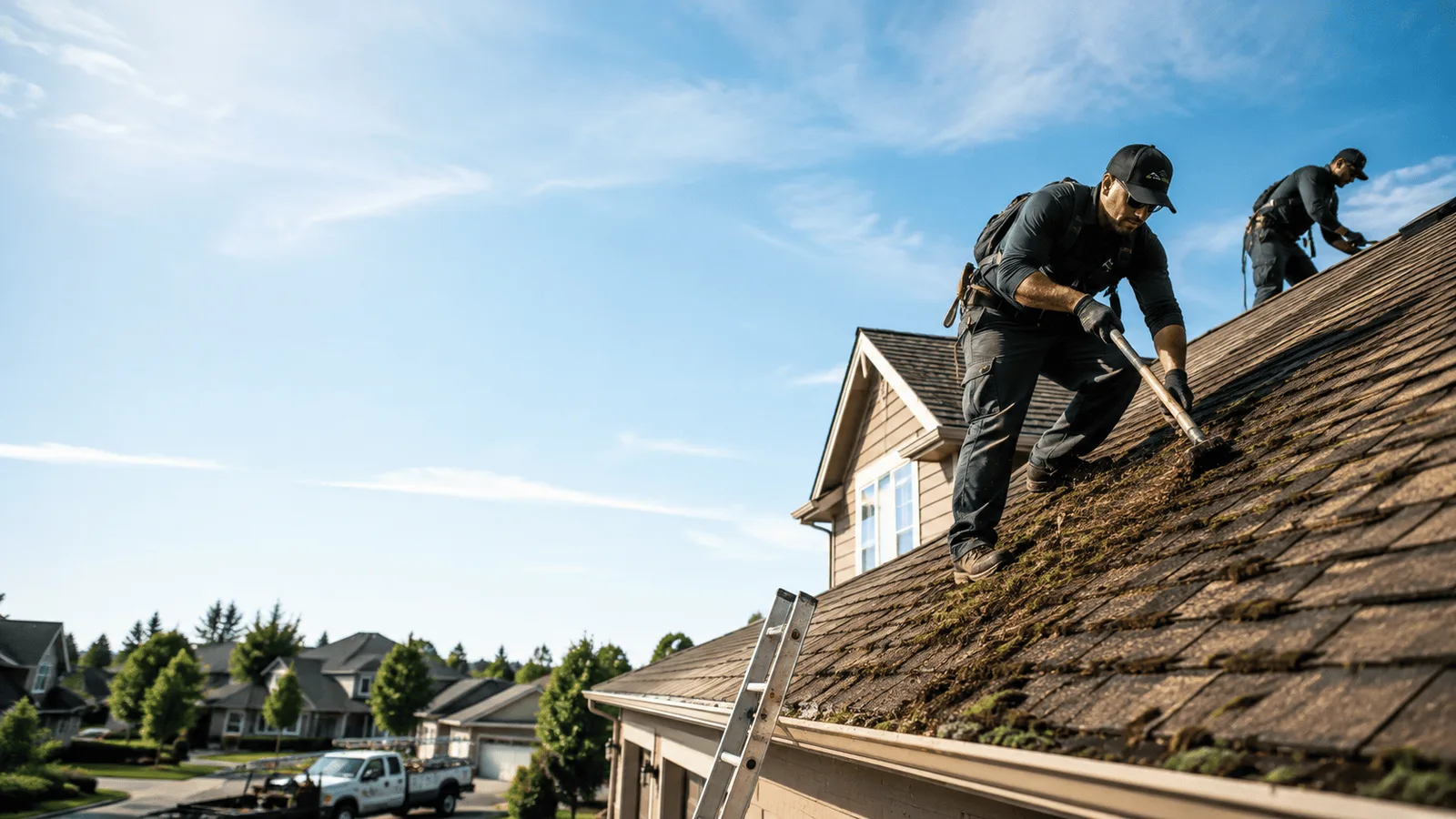 Roof Moss Removal in Rosholt, WI near me